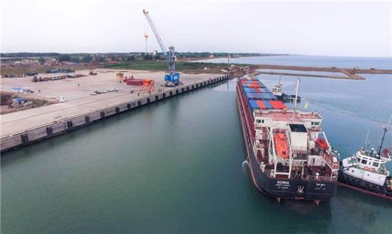 صادرات 320 TEU کانتینر کالا به چین در بهار امسال از بندر کاسپین