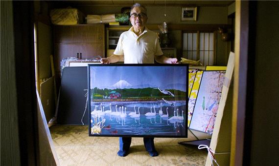 نقاشی با اکسل! کاری که پیرمرد ژاپنی استادانه انجام می‌دهد