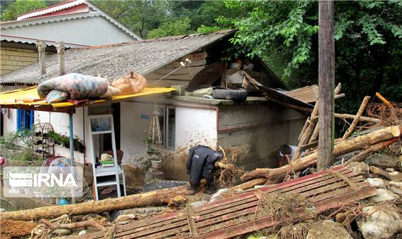200 واحد مسکونی روستایی در سیل تالش دچار آبگرفتگی شد