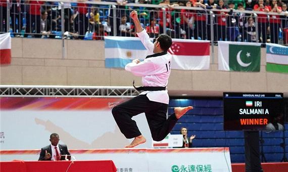 تکواندوکار گیلانی به فینال مسابقات پومسه قهرمانی آسیا صعود کرد