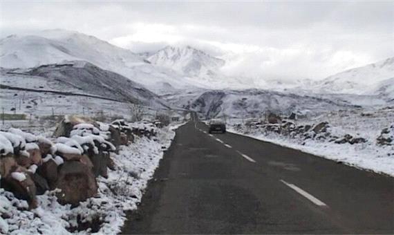 بارش برف در ارتفاعات گیلان/ سامانه سرد بارشی تا اواسط هفته در استان مستقر است