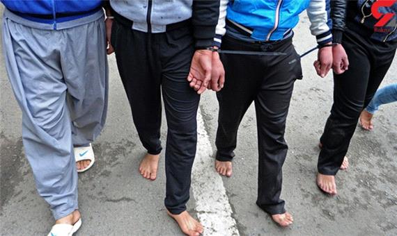 دستگیری 4 شرور معروف در رودبار