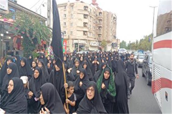 پیاده روی جاماندگان اربعین در گیلان