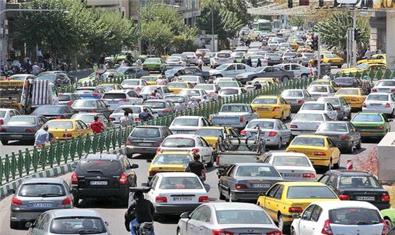 ترافیک سنگین در محور شهریار - تهران محدوده‌های شهرقدس و زرنان