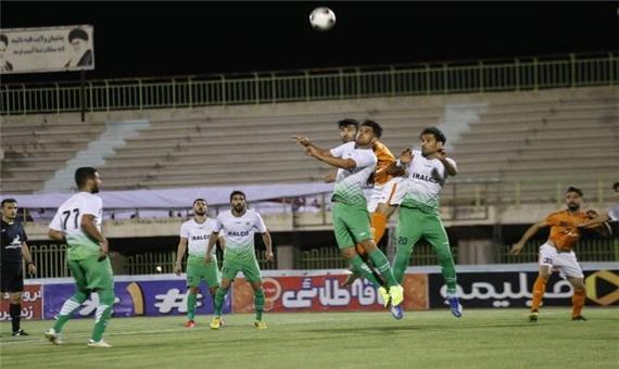 هفته 29 لیگ دسته یک فوتبال/ پیروزی پرگل آرمان گهر برابر گل ریحان