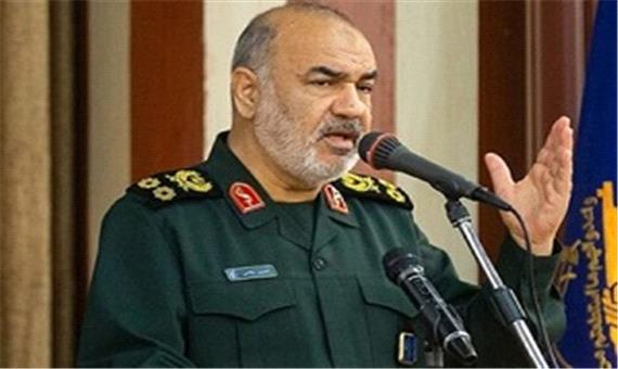 فرمانده سپاه : حنای آمریکا دیگر در ایران رنگی ندارد
