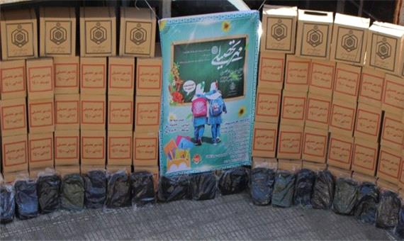 اجرای اهدای 734 بسته تحصیلی به دانش آموزان کم بضاعت گیلان