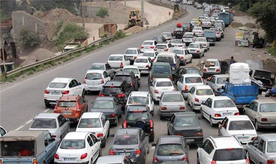ترافیک سنگین در محورهای فیروزکوه و کندوان؛ 7 جاده مسدود است