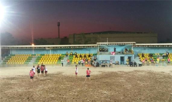 تیم فوتبال ساحلی سیاهکوه اردکان از ملوان بندرانزلی شکست خورد