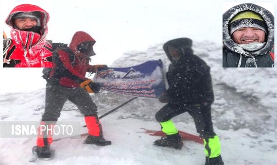 صعود دو کوهنورد آستارا به قله 5137 متری آرارات ترکیه