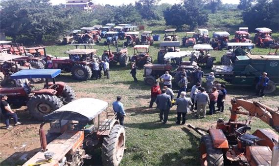 اجرای طرح پلاک گذاری تراکتور‌های کشاورزی در گیلان
