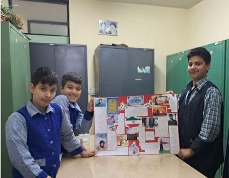 کسب مقام  دوم کشوری دانش آموزان با نیازهای ویژه مدرسه دکتر خزائلی پسران رشت درمسابقات یاد یاران