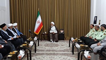 در دیدار رئیس سازمان عقیدتی سیاسی فراجا با نماینده ولی فقیه در گیلان
