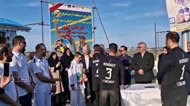 پایان مسابقات والیبال نشسته ساحلی قهرمانی کشور در رودسر