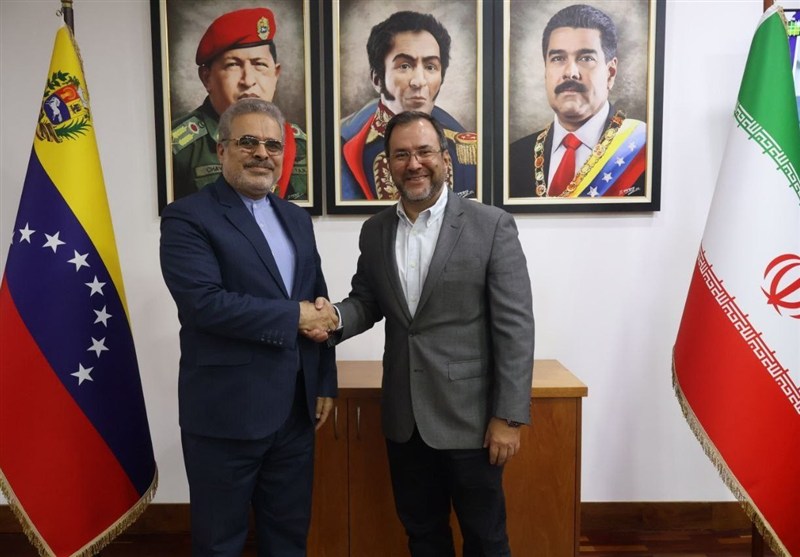 دیدار وزیر خارجه ونزوئلا با سفیر کشورمان در سفارت؛ پینتو از ایران قدردانی کرد