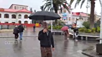 باران روز‌های پایانی پاییز در گیلان