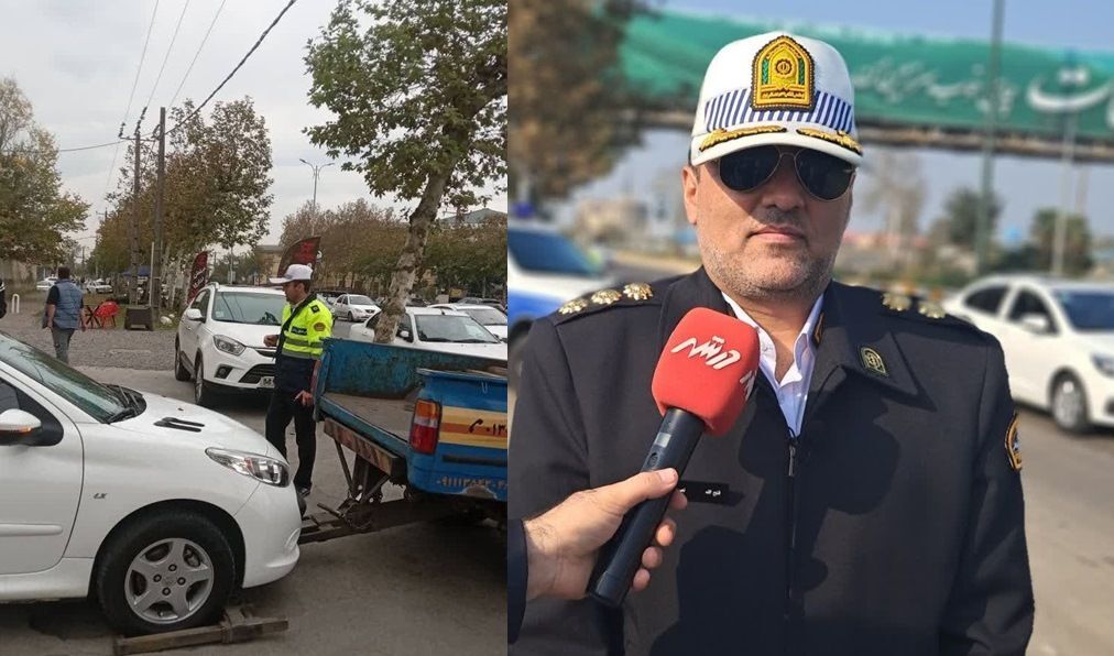 تشدید برخورد پلیس راهور گیلان با توقف خودرو‌ها در محل عبور عابرین پیاده