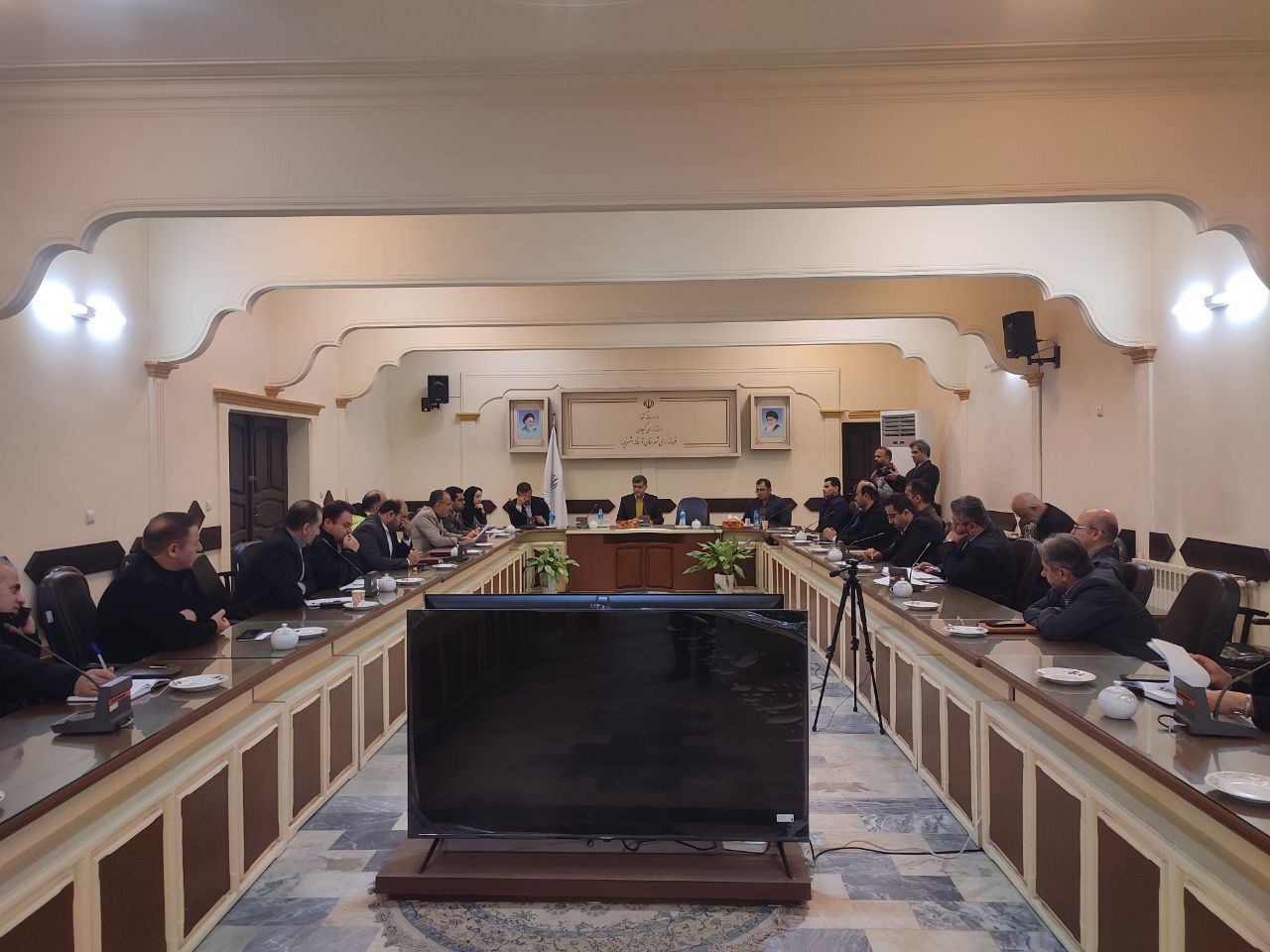 جلسه ستاد پیشگیری، هماهنگی و فرماندهی عملیات پاسخ به بحران آستانه اشرفیه