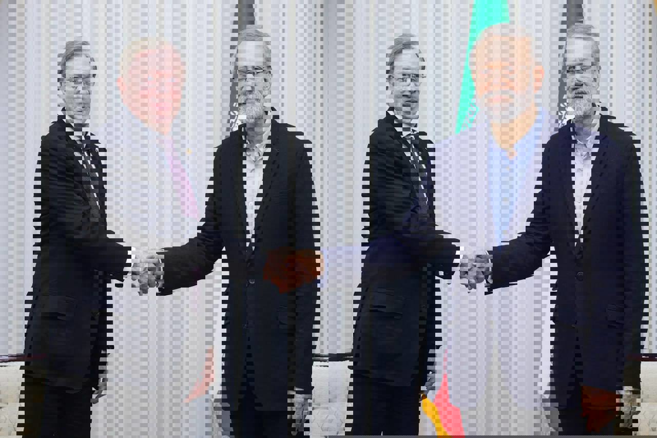 لاریجانی: تمامی اراضی واقع در مسیر کریدور شمال ـ جنوب به تملک دولت درخواهد آمد