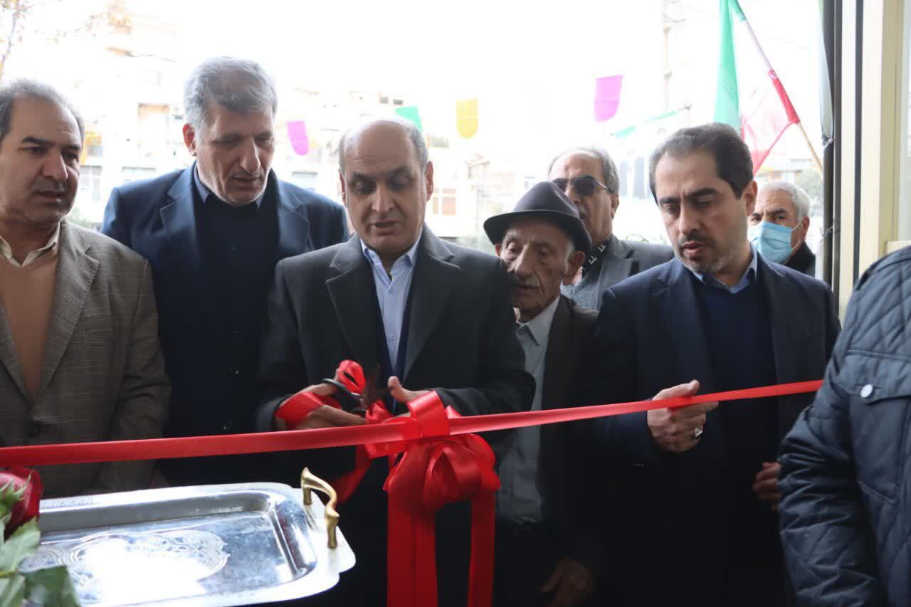 افتتاح ساختمان بخشداری لوشان