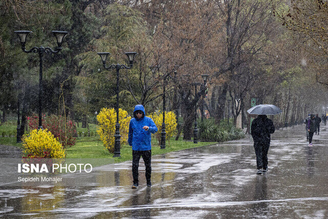 ثبت بارش ۷۳ میلی متری در رودسر