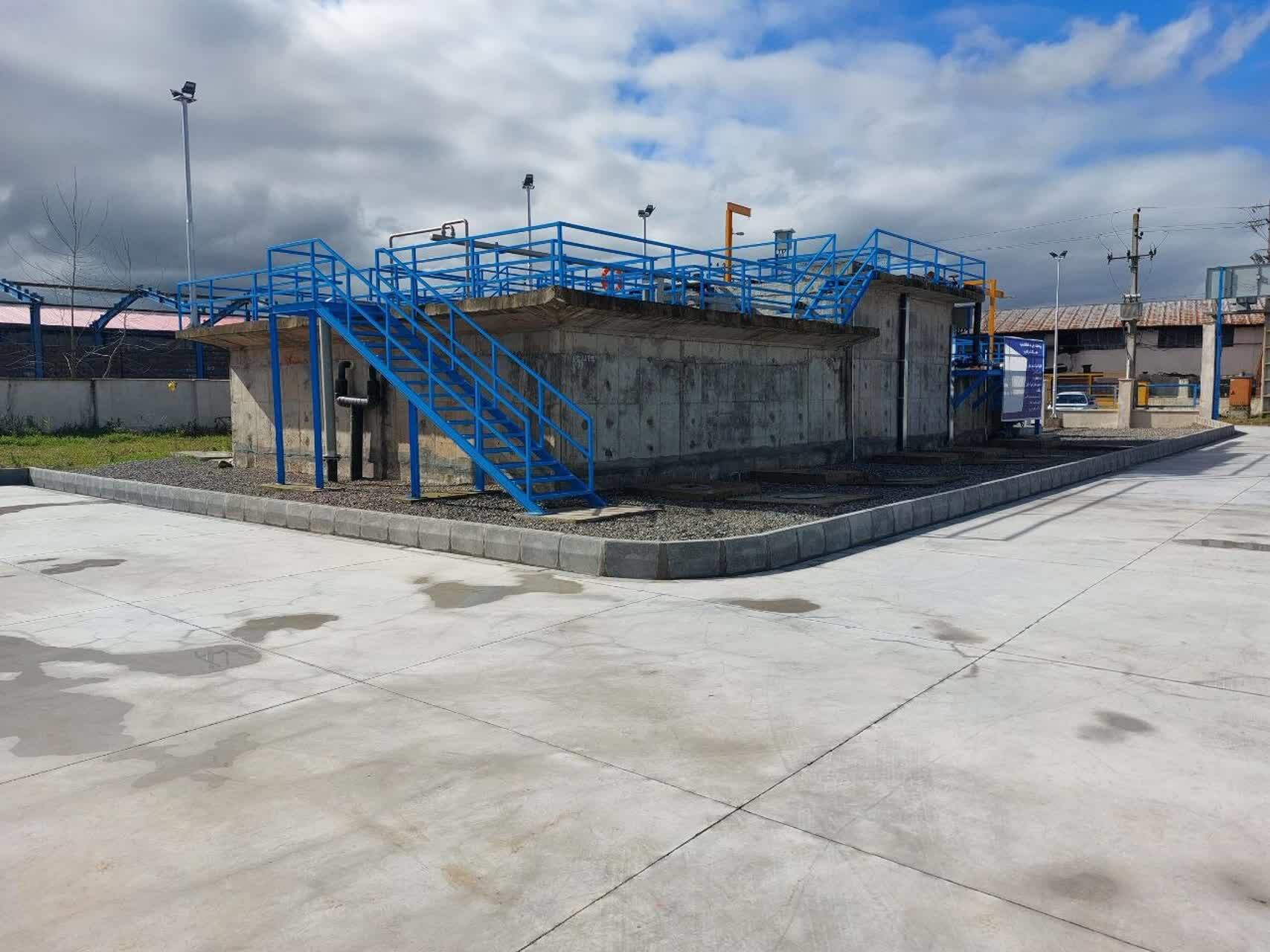 افتتاح تصفیه خانه فاضلاب شهرک صنعتی نالکیاشر لنگرود