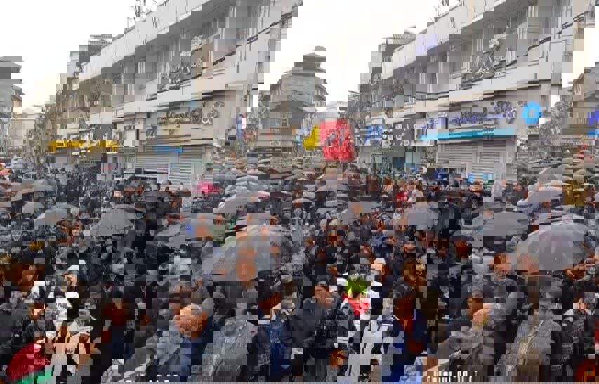 حضور پرشور مردم در راهپیمایی ۲۲ بهمن صومعه‌سرا