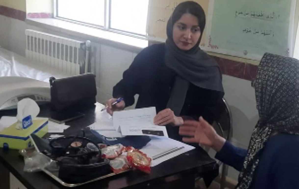 معاینه رایگان اهالی منطقه شالمای ماسال