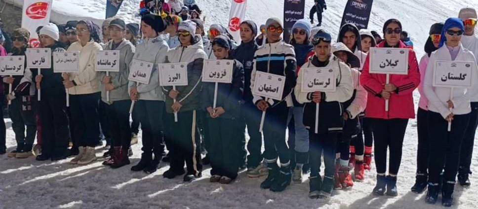 درخشش اسکی‌باز نوجوان گیلانی در المپیاد استعداد‌های دختران کشور
