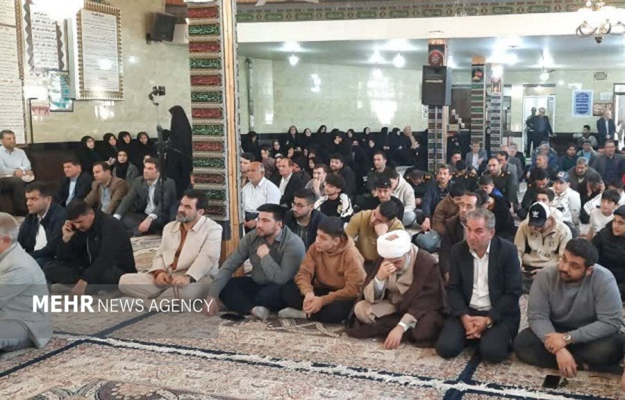 اربعین شهدای امنیت در تالش برگزار شد