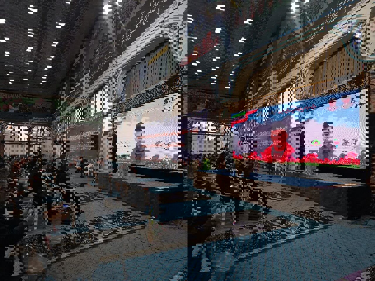 یادبود شهید مدافع امنیت «امیرعلی لطیفی» در رشت برگزار شد