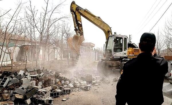 پس گرفتن هزار مترمربع زمین ملی از یک متصرف در شهرستان لاهیجان