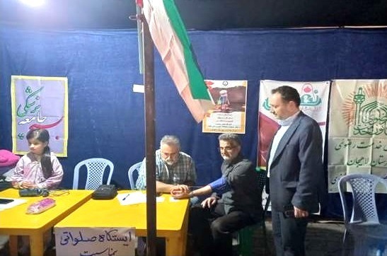 ویزیت رایگان شهروندان لاهیجانی در تجمعات شبانه