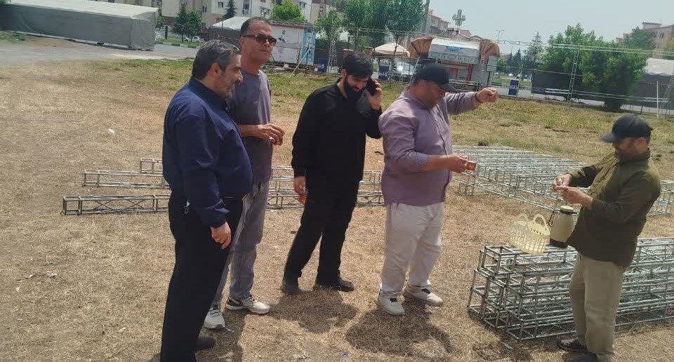نمایشگاه میدانی «بیعت» در رشت برگزار می‌شود