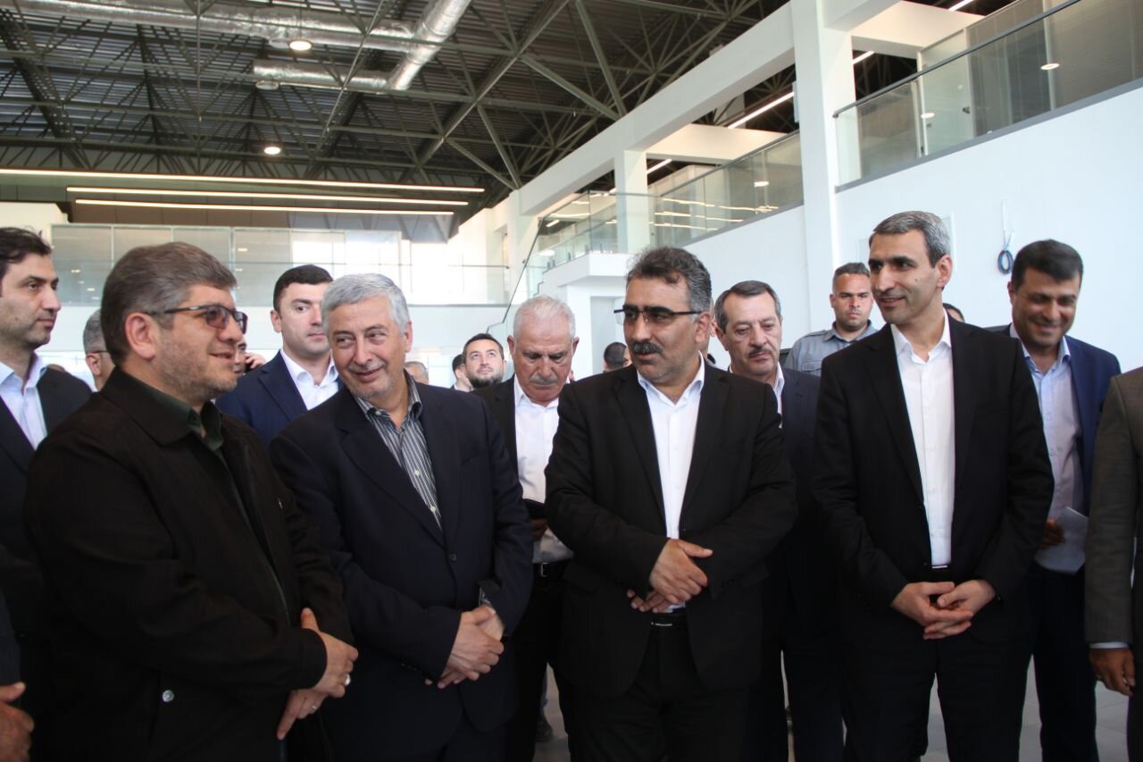 بازدید مدیران راه‌آهن ایران و آذربایجان از بارانداز ریلی آستارا