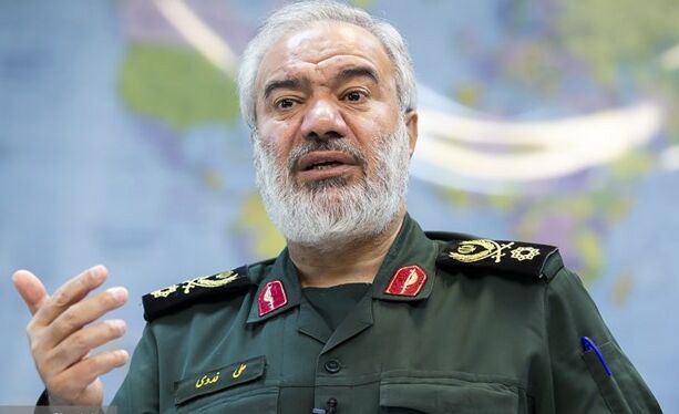 حضور سردار فدوی در مراسم سالگرد شهادت سرلشکر محرابی