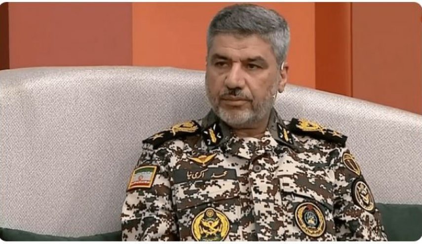 سخنگوی ارتش: برای حفظ مسئولان عالی‌رتبه، پهپاد گشت‌زن را با برخورد فیزیکی جنگنده ساقط کردیم
