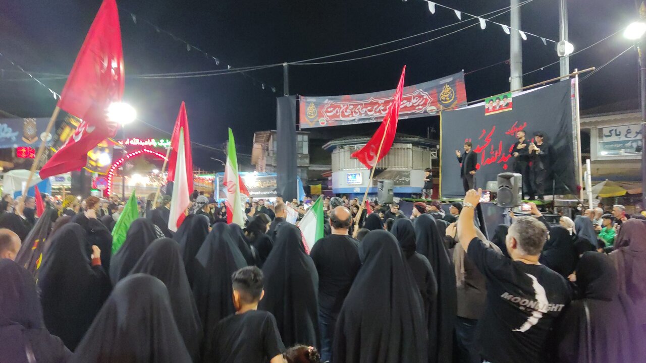 صد و نوزدهمین حضور لنگرودی ها همزمان با ایام عزاداری سیدالشهدا (ع)