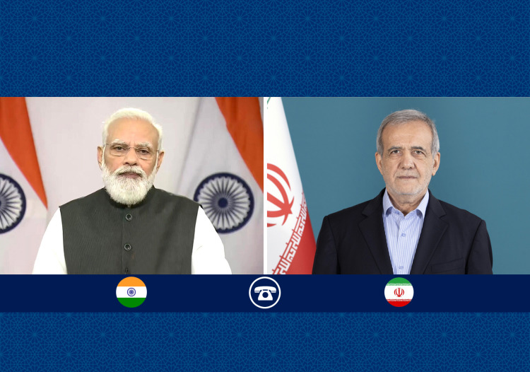 پزشکیان در گفت‌وگو با نخست وزیر هند: اشتراک دیدگاه‌های تهران و دهلی‌نو می‌تواند زمینه‌ساز گسترش روابط باشد