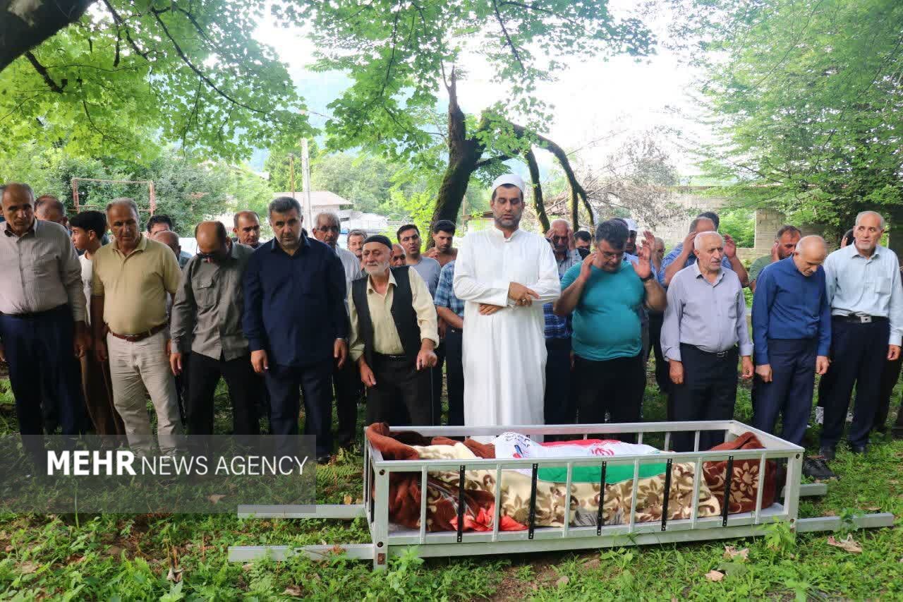«مهدی عبداله‌پور لمر» پس از سال ها رنج جانبازی به همرزمان شهیدش پیوست