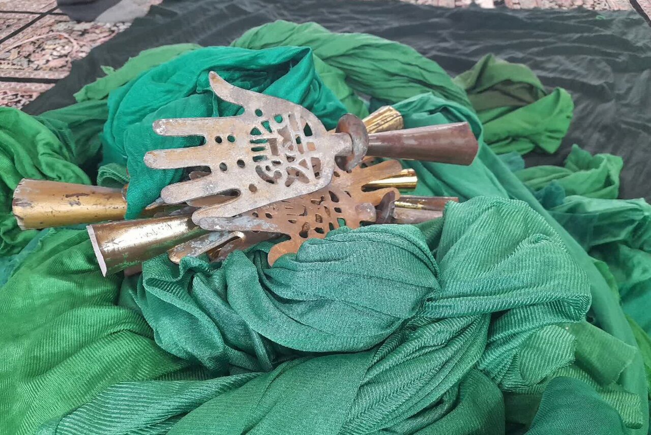 آیین عزاداری  روز شهادت امام رضا(ع) در روستای ماشک تهرانچی