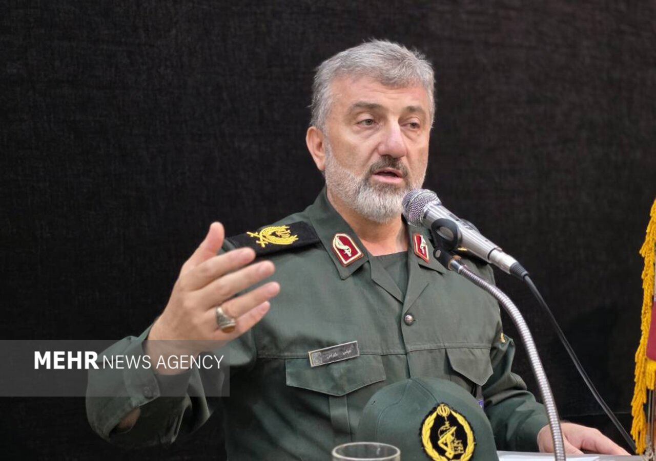 سردار بایرامی: بخش اعظم جنگ دشمن در عرصه شناختی و رسانه‌ای است