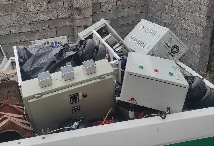 جمع آوری ۲۰ دستگاه استخراج رمزارز غیرمجاز در لنگرود