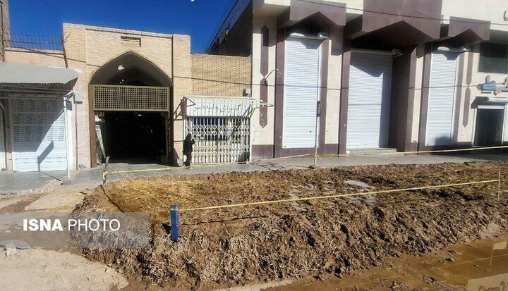 اجرای عملیات مرمت و ساماندهی بازارچه سرپوش زاهدان