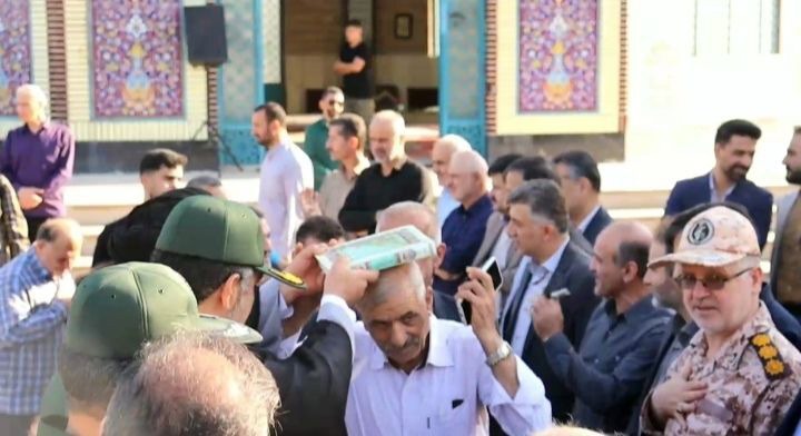 اعزام جمعی از بسیجیان شهرستان لنگرود به مناطق عملیاتی شمال غرب کشور