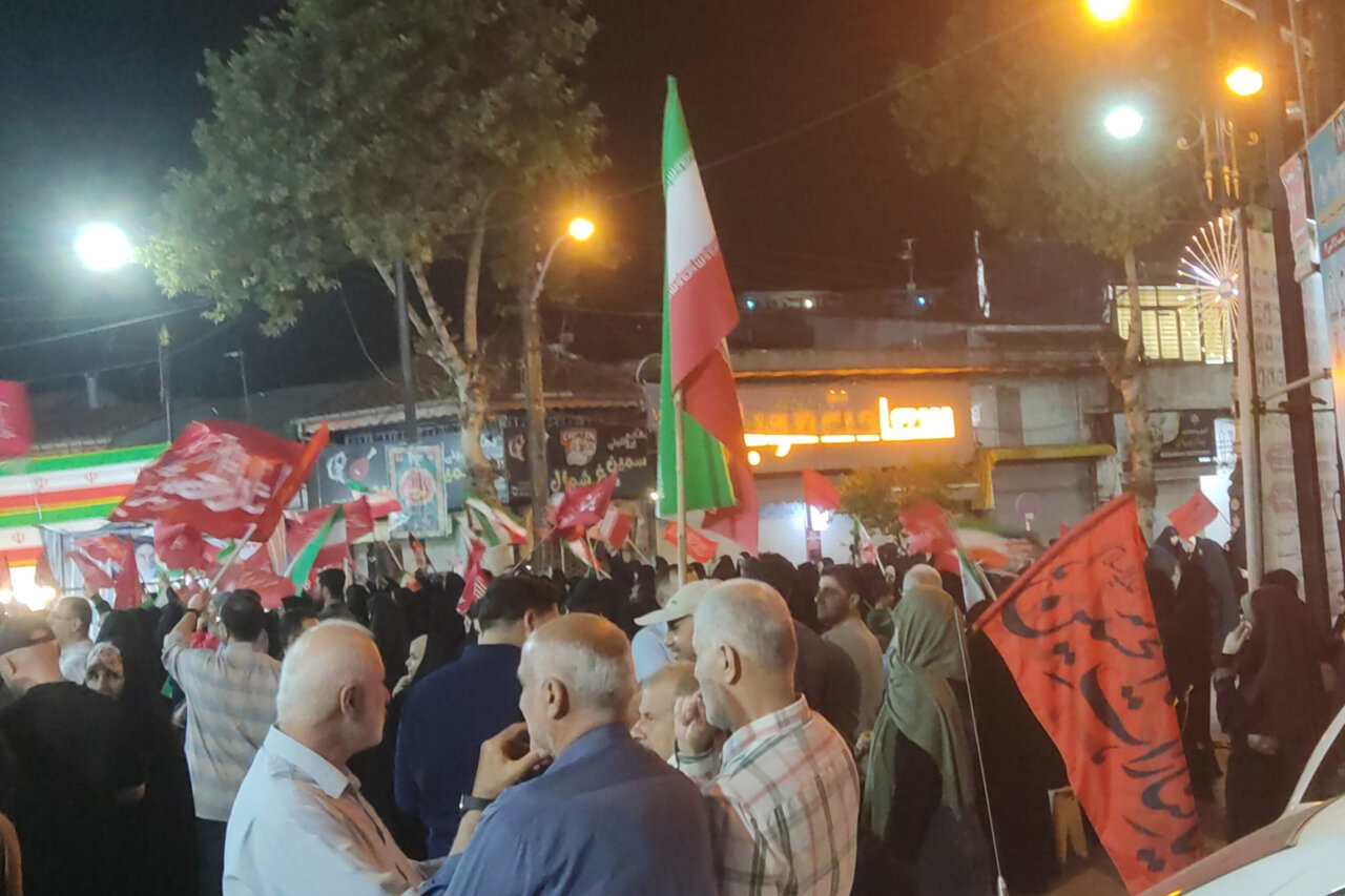 دویست و پانزدهمین شب حماسه سازی لنگرودی ها در میدان