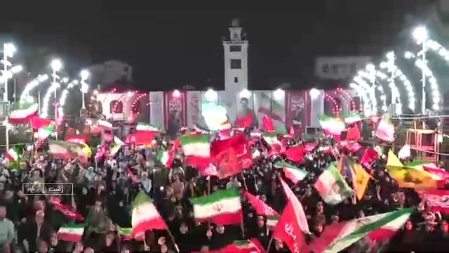 تداوم حضور حماسی ملت مبعوث شده در شب‌های حماسه و مقاومت