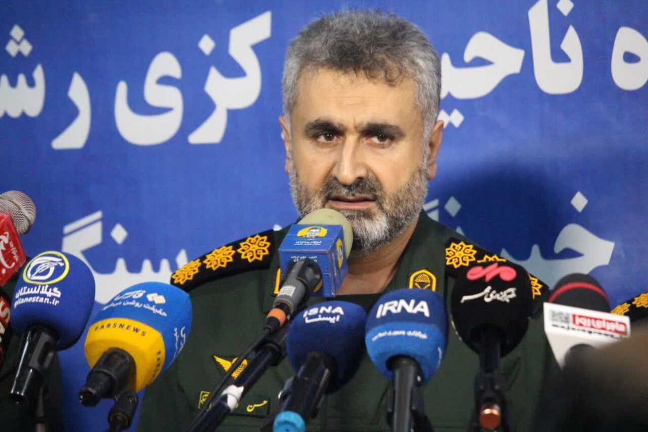 سرهنگ امینی: رزمایش «جان‌فدایان ایران» جلوه‌ای از اقتدار مردم رشت شد